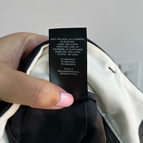 NWT✨ Aritzia Wilfred - Gia Pants (Black) - Picture 12 of 12